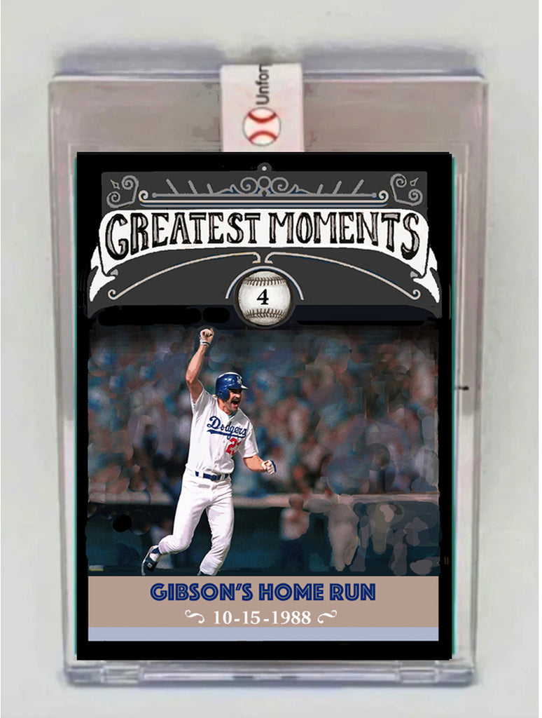Greatest Moments in Baseball Card: #4