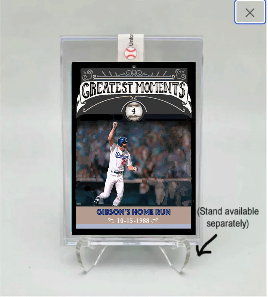 Greatest Moments in Baseball Card: #4
