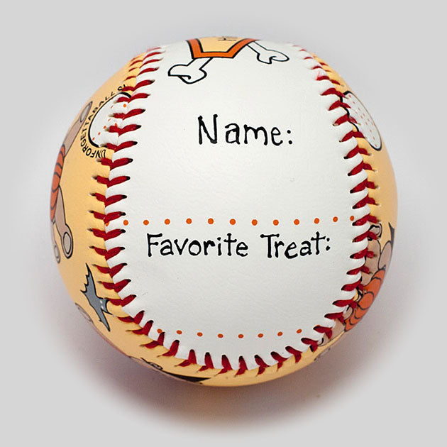 Baby's First Halloween Baseball