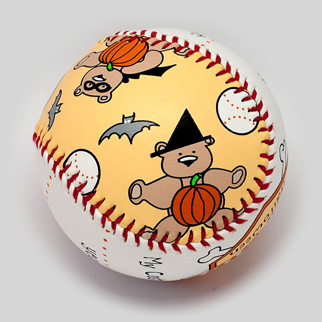 Baby's First Halloween Baseball