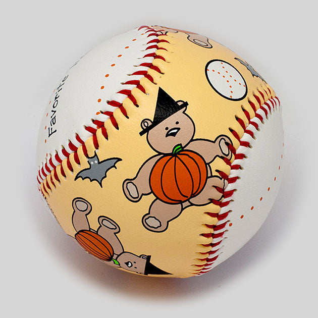 Baby's First Halloween Baseball
