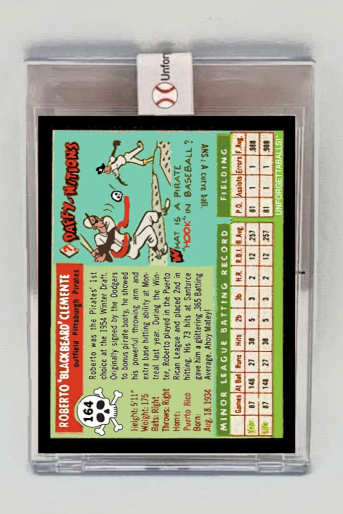Blackbeard Clemente Card