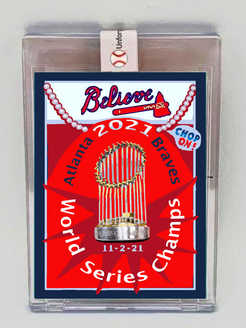 Braves 2021 WS Card