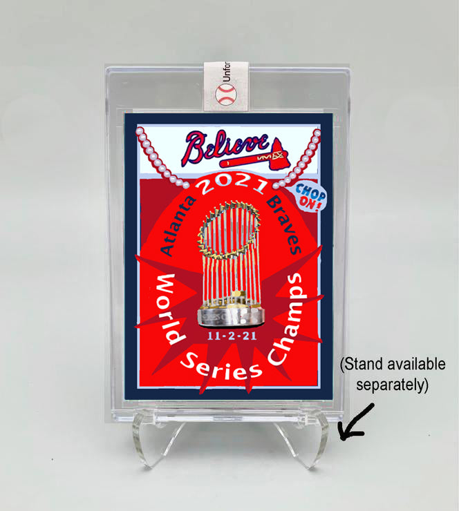 Braves 2021 WS Card