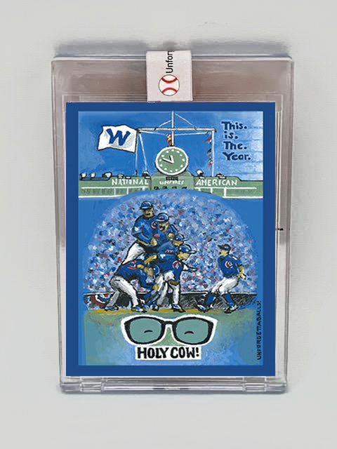 Chicago Cubs 2016 WS Card