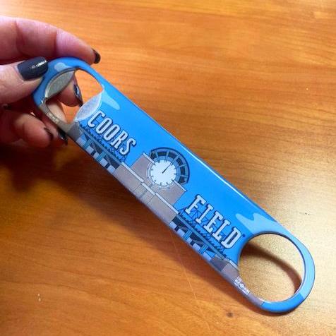 Buy Coors Field Bottle Opener Collectible • Hand-Painted, Unique Baseball Gifts by Unforgettaballs®