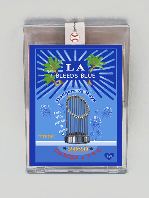 Dodgers 2020 WS Card
