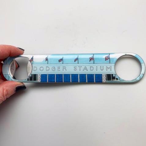 Buy Dodger Stadium Bottle Opener Collectible • Hand-Painted, Unique Baseball Gifts by Unforgettaballs®