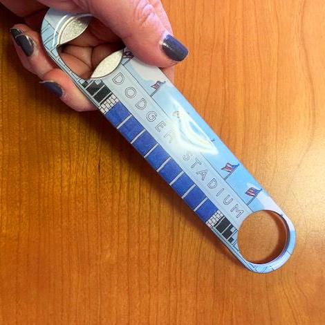Buy Dodger Stadium Bottle Opener Collectible • Hand-Painted, Unique Baseball Gifts by Unforgettaballs®
