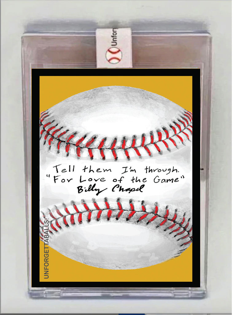 Movie Card: For Love of the Game