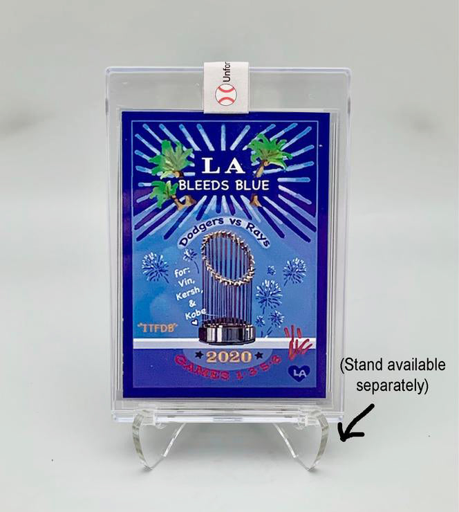 Dodgers 2020 WS Card