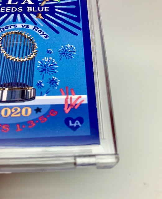 Dodgers 2020 WS Card