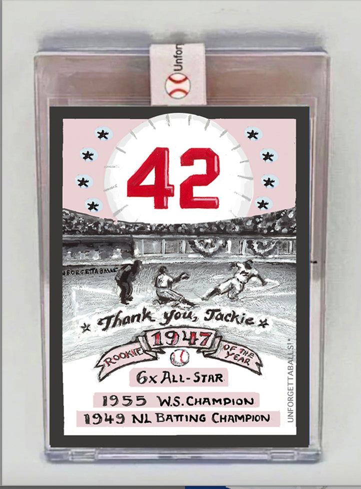 Commemorative Series Card: Thank you, Jackie