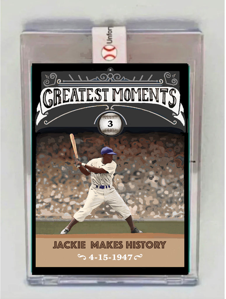 Greatest Moments in Baseball Card: #3