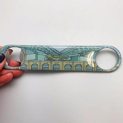 Buy Miller Park Bottle Opener Collectible • Hand-Painted, Unique Baseball Gifts by Unforgettaballs®