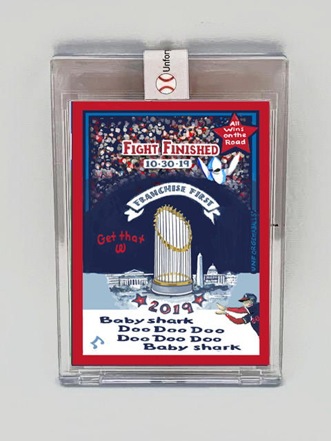 Nationals 2019 WS Card