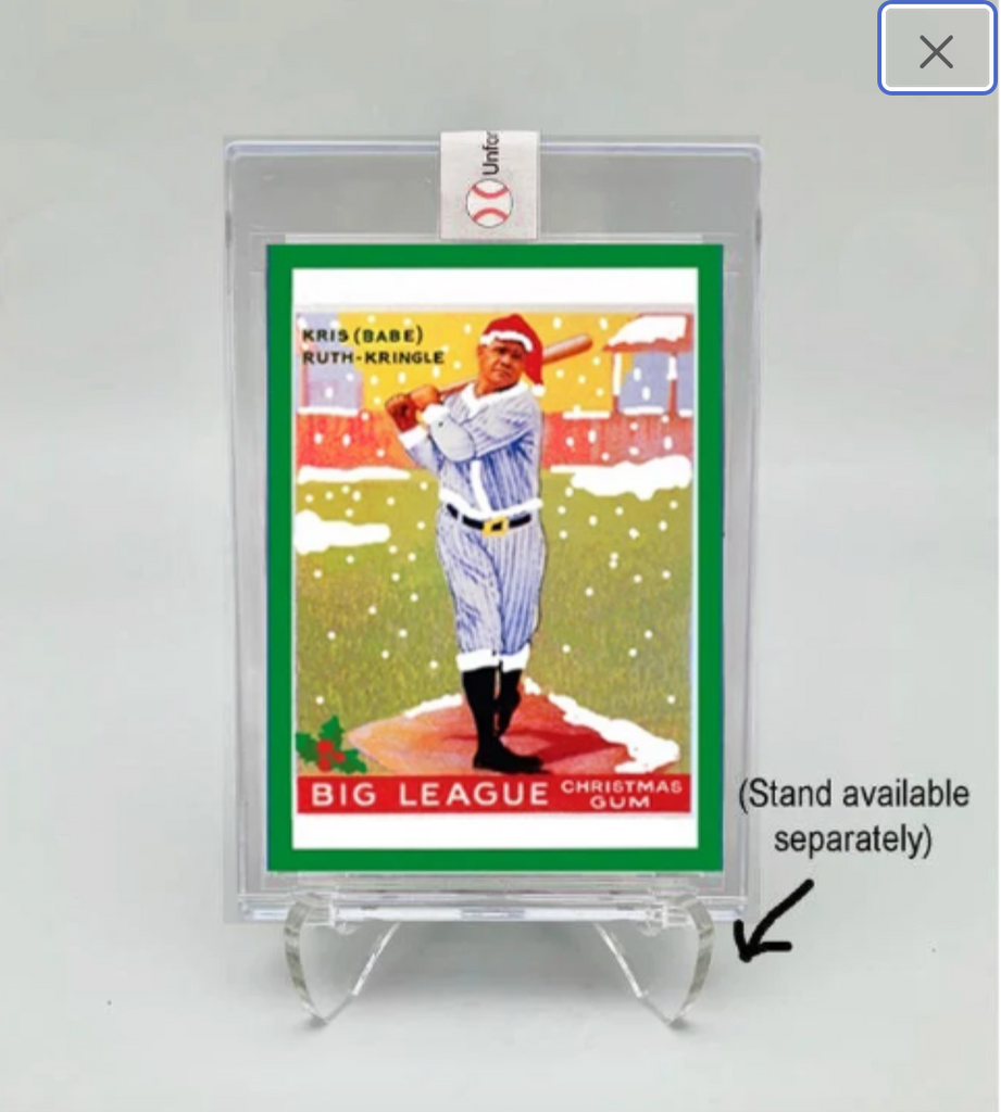 Santa Ruth Card