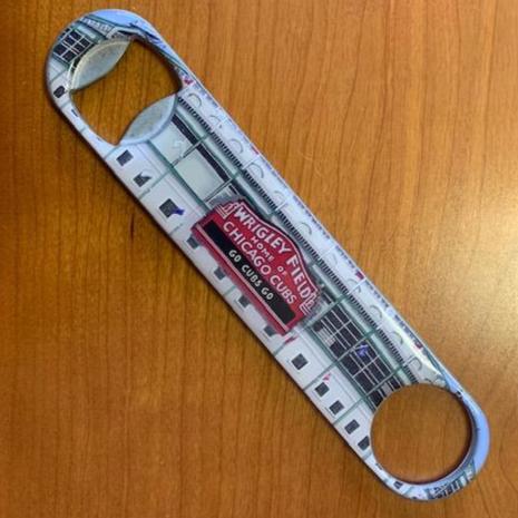 Buy Wrigley Field Bottle Opener Collectible • Hand-Painted, Unique Baseball Gifts by Unforgettaballs®