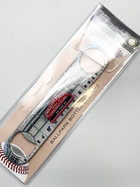 Buy Wrigley Field Bottle Opener Collectible • Hand-Painted, Unique Baseball Gifts by Unforgettaballs®