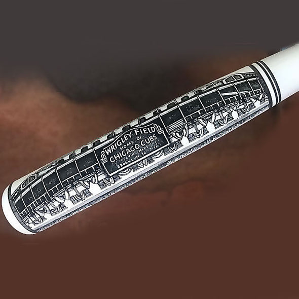 Buy Opening Day Wrigley Field Engraved Bat Collectible • Hand-Painted, Unique Baseball Gifts by Unforgettaballs®