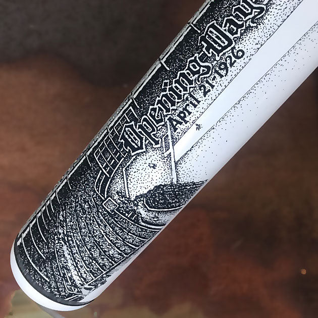 Buy Opening Day Wrigley Field Engraved Bat Collectible • Hand-Painted, Unique Baseball Gifts by Unforgettaballs®