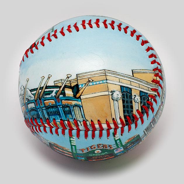 Comerica Park Baseball