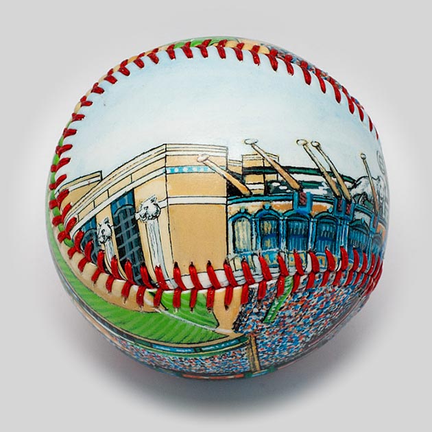 Comerica Park Baseball