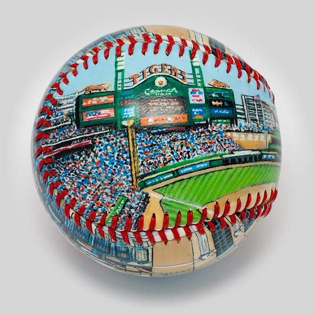 Comerica Park Baseball