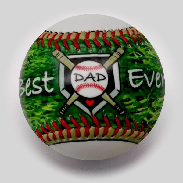 BEST DAD EVER Baseball (LIMITED EDITION) — Sport Relics