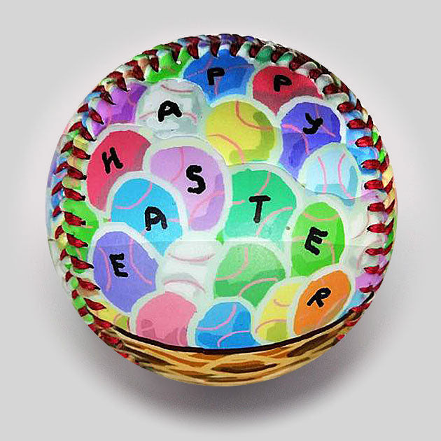 Happy Easter Baseball