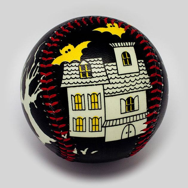 Halloween Black Night Baseball- GLOW!