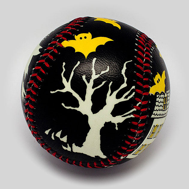 Halloween Black Night Baseball- GLOW!