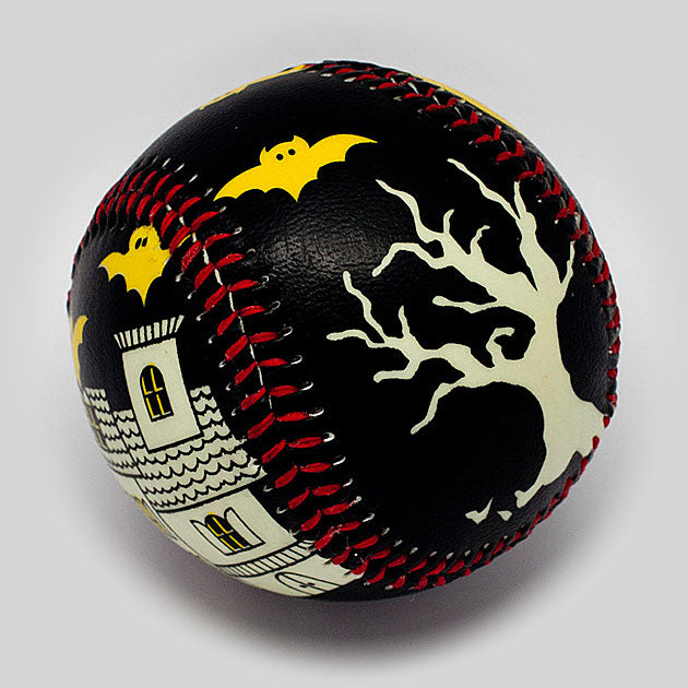 Halloween Black Night Baseball- GLOW!