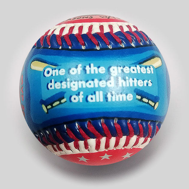 Commemorative baseball: Big Papi Induction