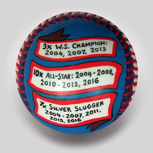 Commemorative baseball: Big Papi Induction