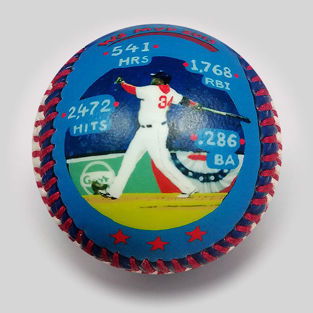 Commemorative baseball: Big Papi Induction