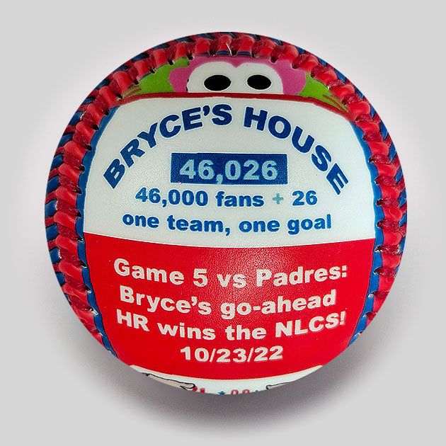 Commemorative Baseball: Phillies 2022 NLCS
