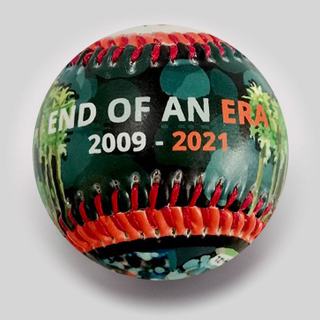 Commemorative baseball: Posey's Retirement