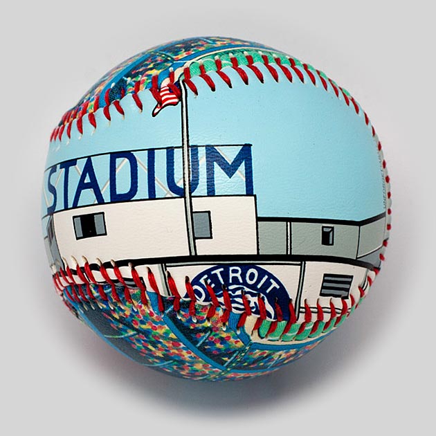 Tiger Stadium Baseball