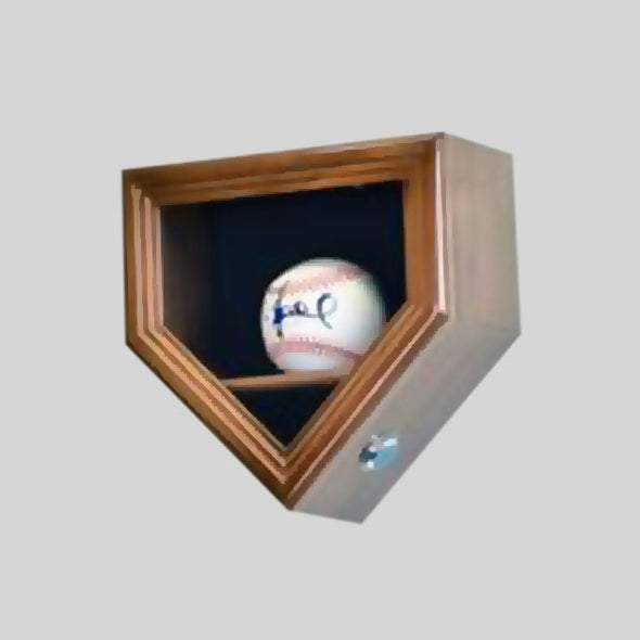 Buy 1-Baseball Display Case, UV Protection, Lockable Collectible • Hand-Painted, Unique Baseball Gifts by Unforgettaballs®