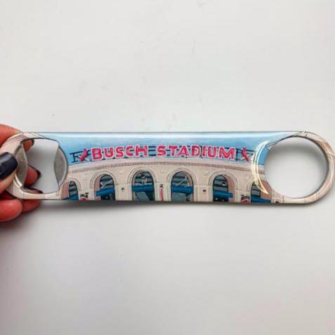 Buy Busch Stadium Bottle Opener Collectible • Hand-Painted, Unique Baseball Gifts by Unforgettaballs®