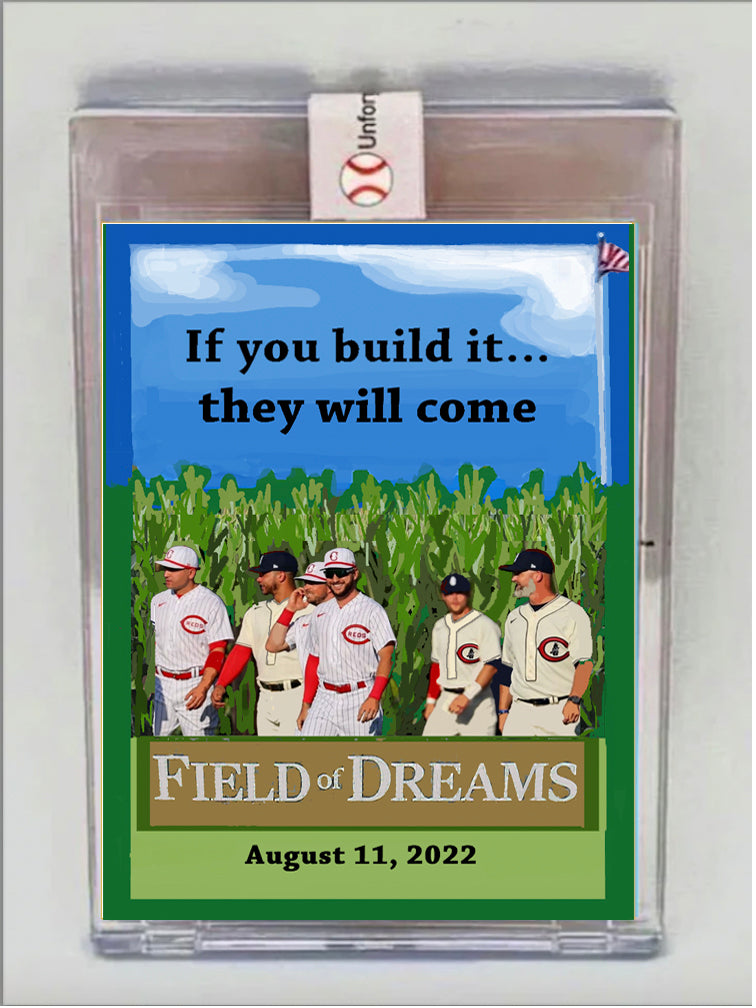 2021 Topps Now Field of Dreams Card YANKEES & WHITE SOX PLAY 1ST MLB A –  Baseball Dreams & Memories