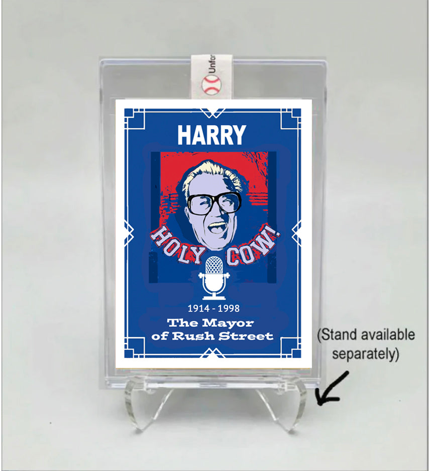 Announcer Card: Harry Caray