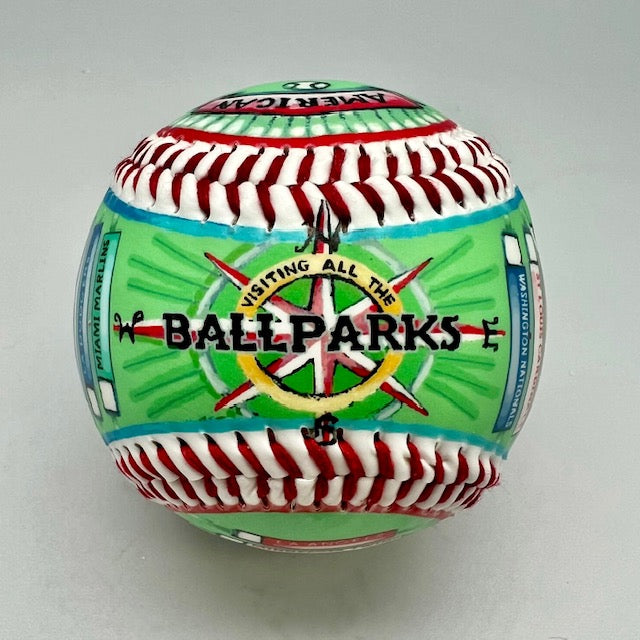 Visiting All Ballparks (New) Commemorative Baseball