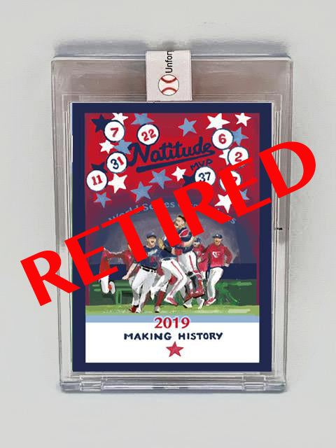 Nationals 2019 WS Card