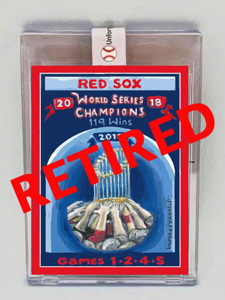 Red Sox 2018 WS Card