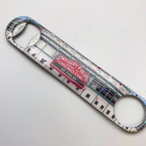 Buy Wrigley Field Bottle Opener Collectible • Hand-Painted, Unique Baseball Gifts by Unforgettaballs®