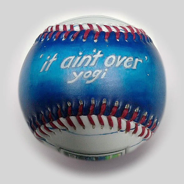 Commemorative Baseball: It Ain't Over