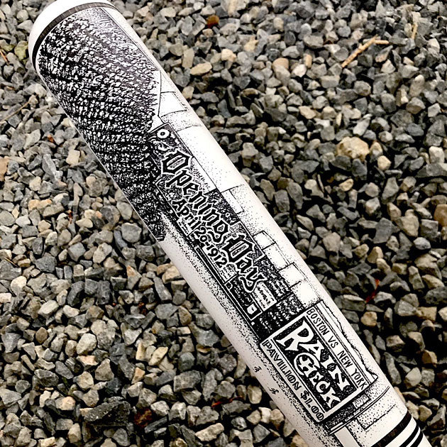 Buy Opening Day Fenway Park Engraved Bat Collectible • Hand-Painted, Unique Baseball Gifts by Unforgettaballs®
