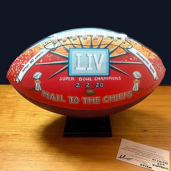 Kansas City Chiefs SUPER BOWL LIV CHAMPIONS 2020 Commemorative